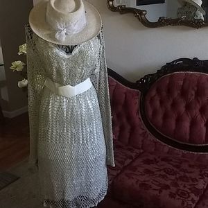 Mint Green Crotched Dress